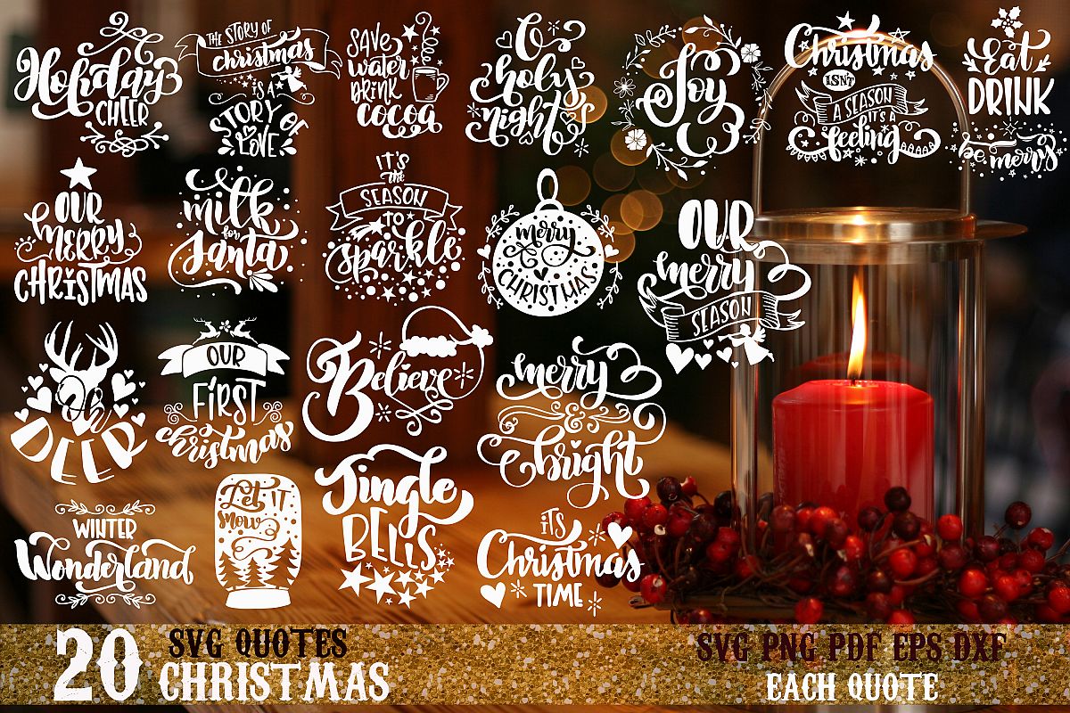 Christmas bundle svg Merry Christmas Winter svg vol 3 example image 1
