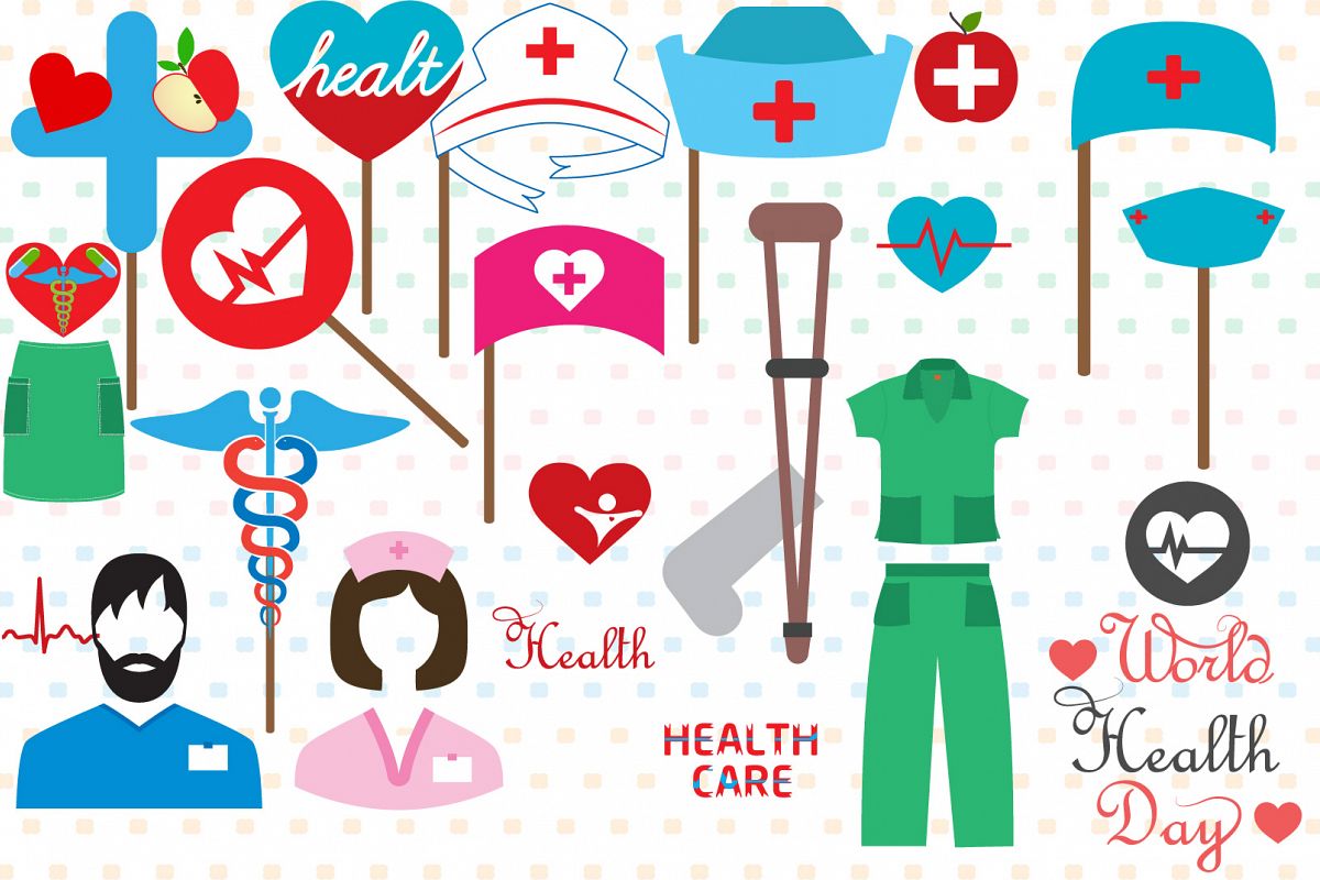 Doctor Medic Props Party Photo Booth SVG 206S example image 1