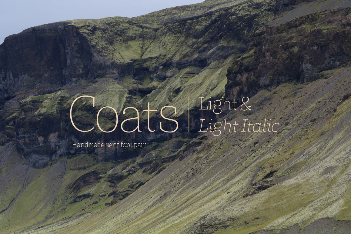 Coats Light & Coats Light Italic example image 1