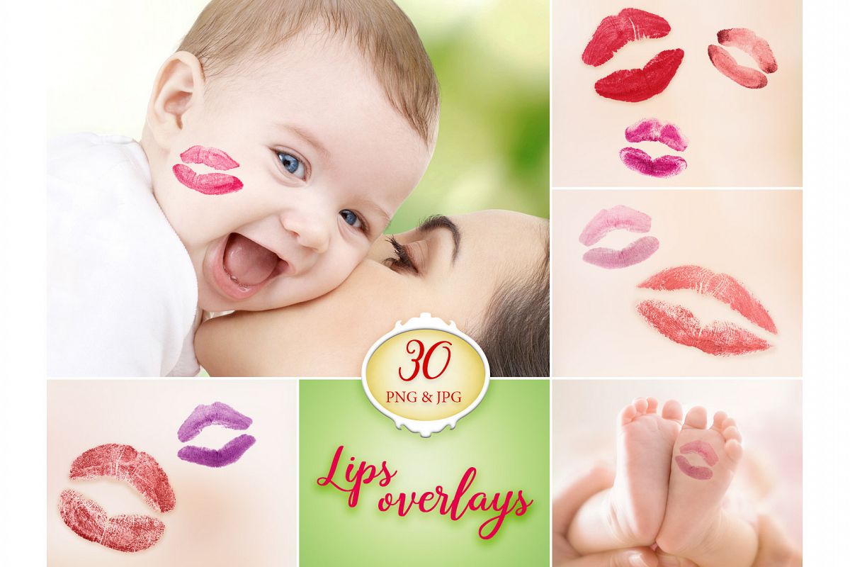 30 Lips Photo Overlays example image 1