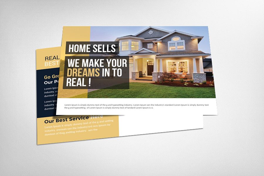 Real Estate Postcard Template example image 1