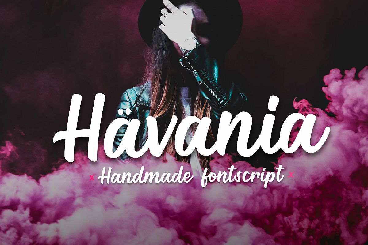 Havania - Font Script example image 1