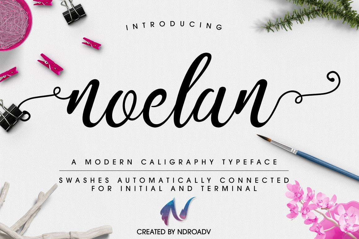 Noelan Script example image 1