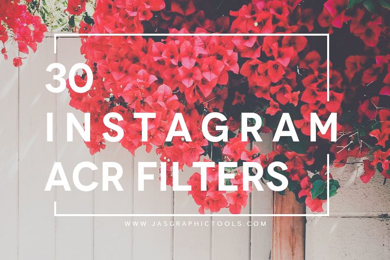 30 Instagram Filters ACR&ATN Presets example image 1