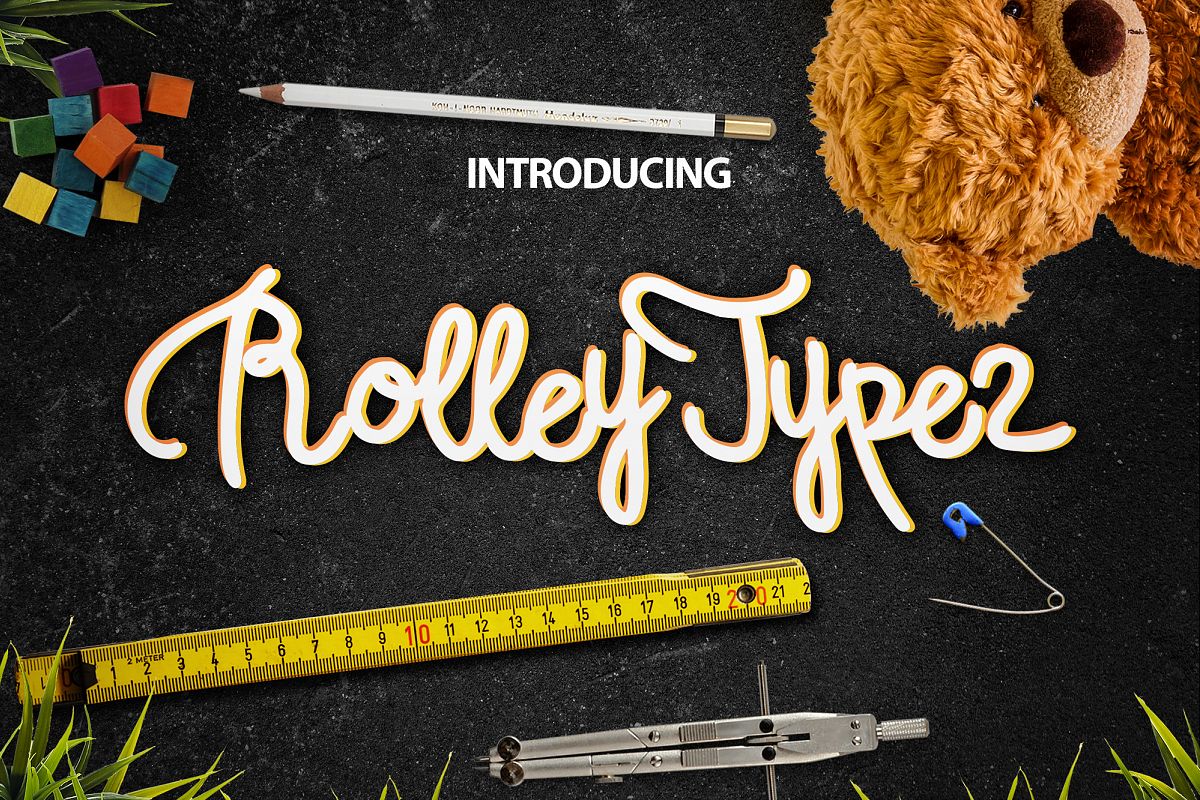 Rolley Typeface 2 example image 1