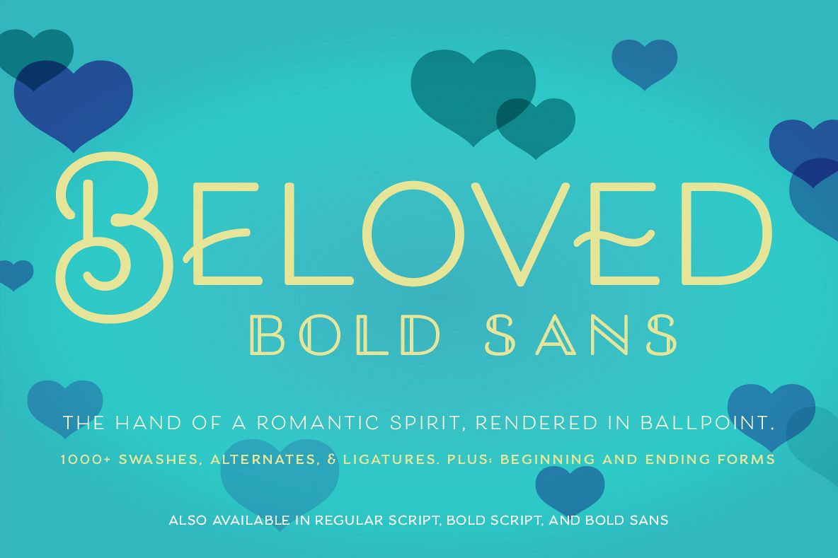 Beloved Sans Bold example image 1