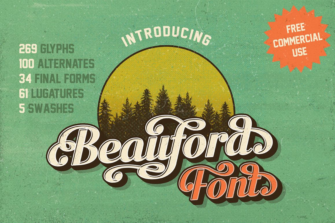 Beauford Font example image 1