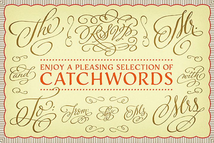 Adorn Catchwords example image 1