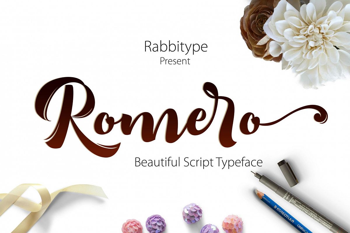 Romero Script example image 1