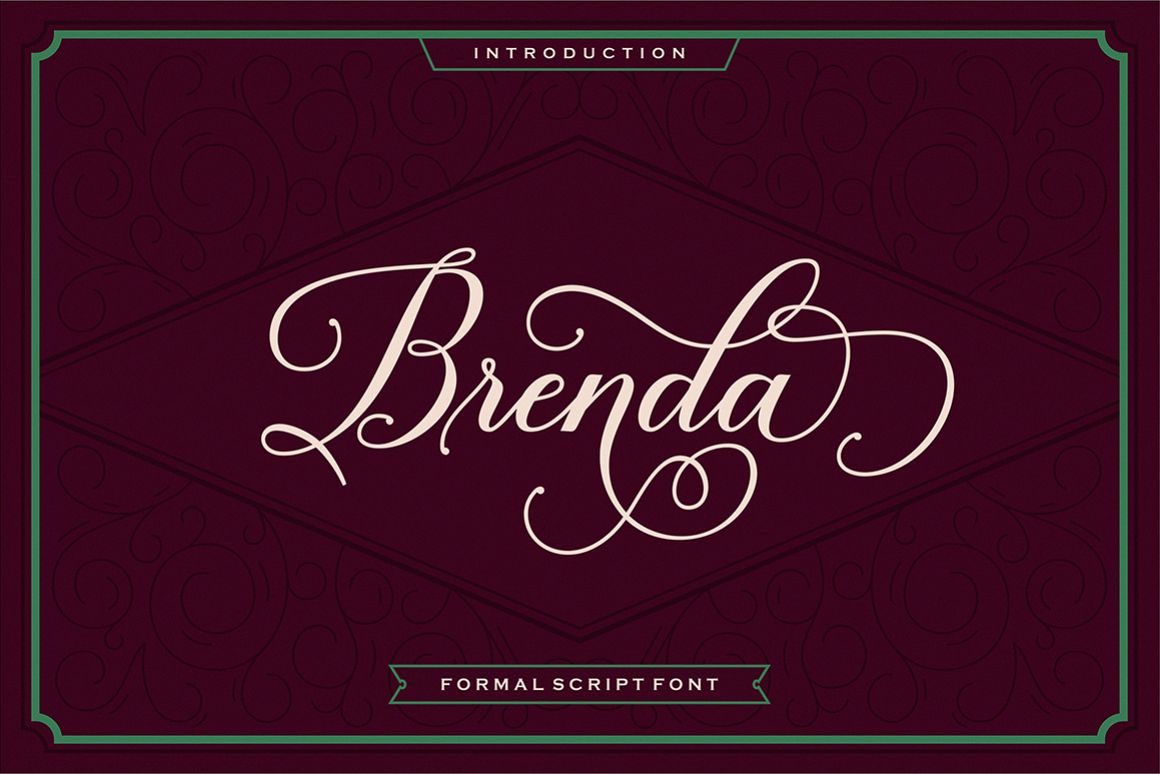 Brenda Script example image 1