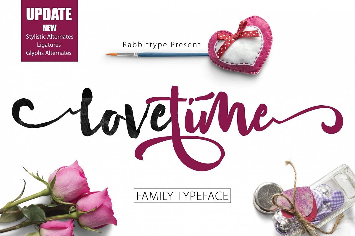 LOVETIME Script family example image 1