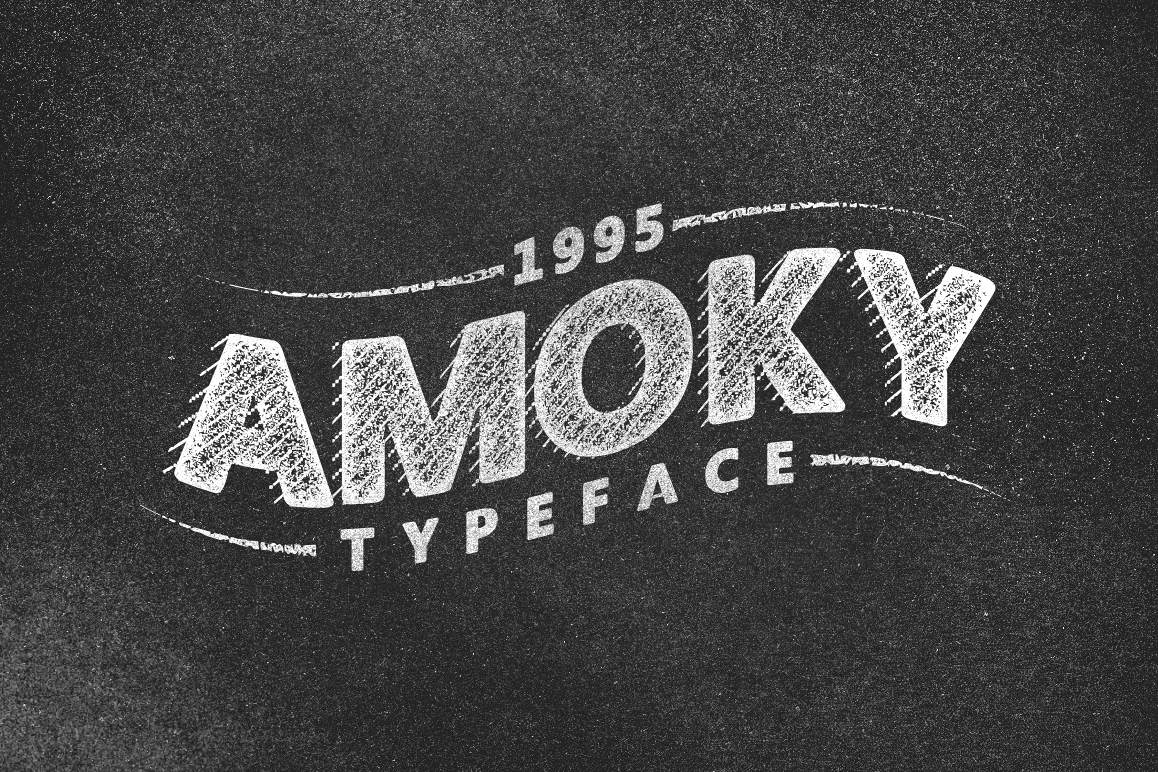 Amoky Typeface example image 1