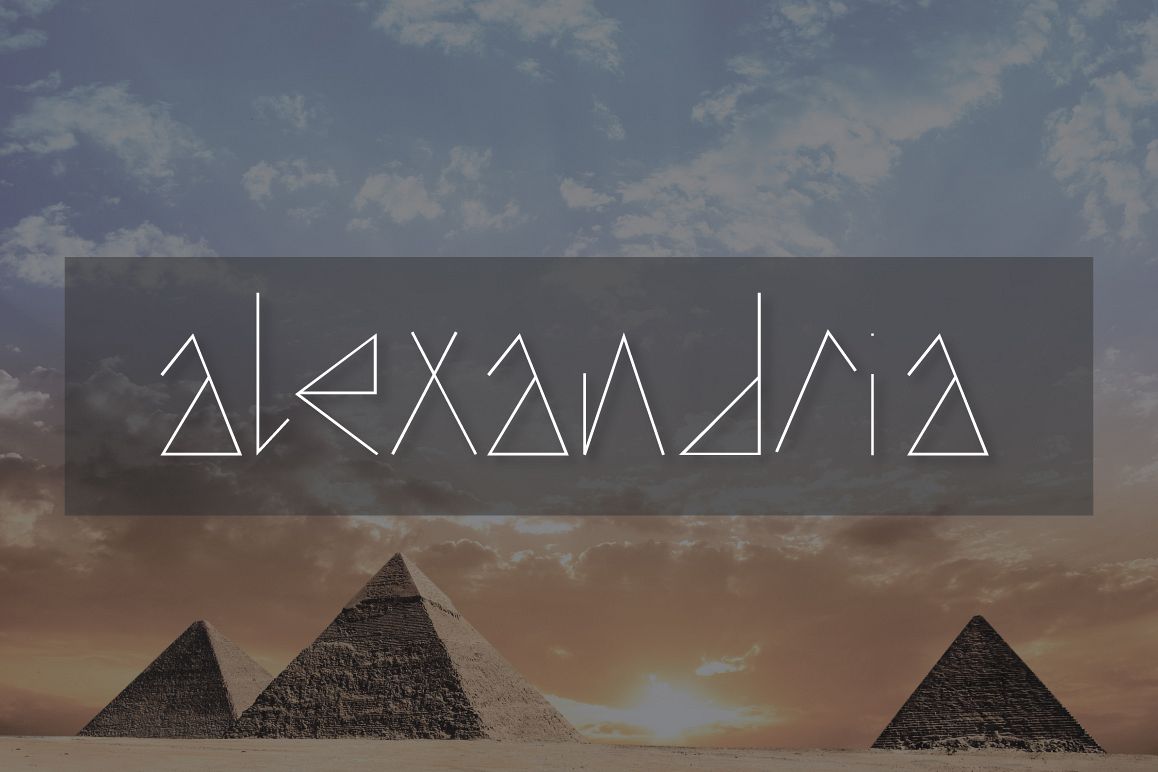 Alexandria Typeface example image 1
