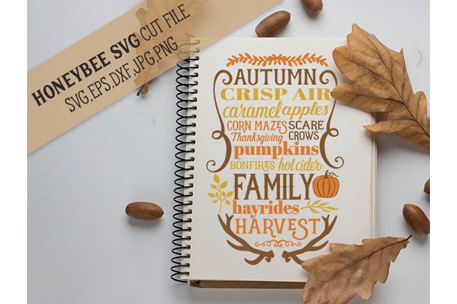 Autumn Subway Art svg example image 1