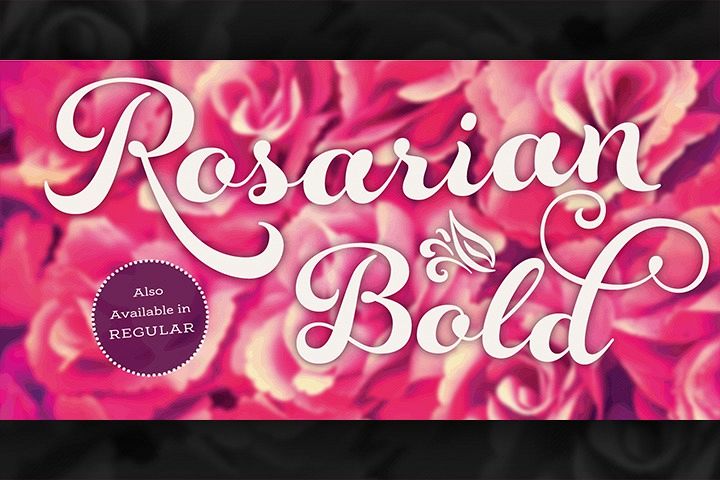 Rosarian Bold example image 1