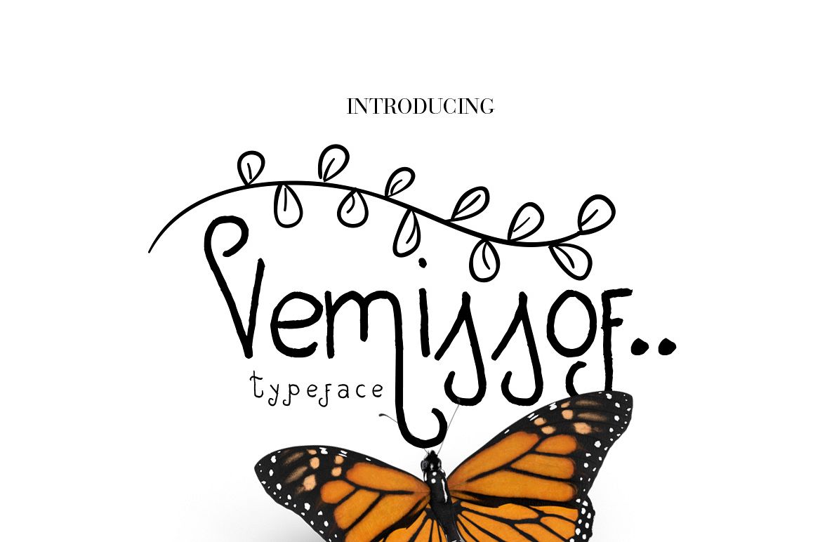 Vemissof Font example image 1