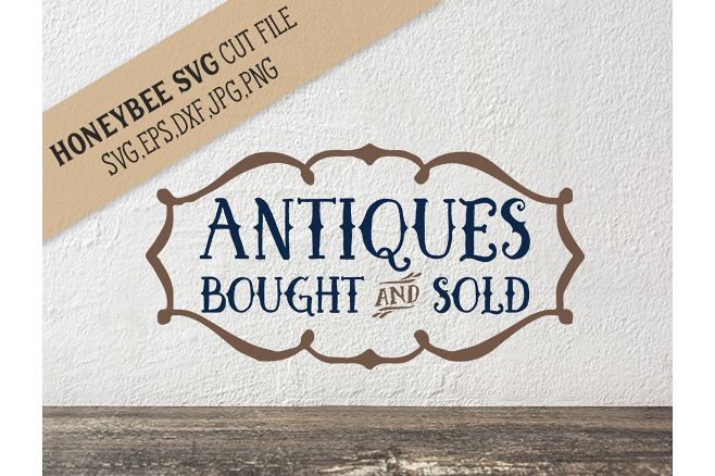 Antiques Bought and Sold svg example image 1