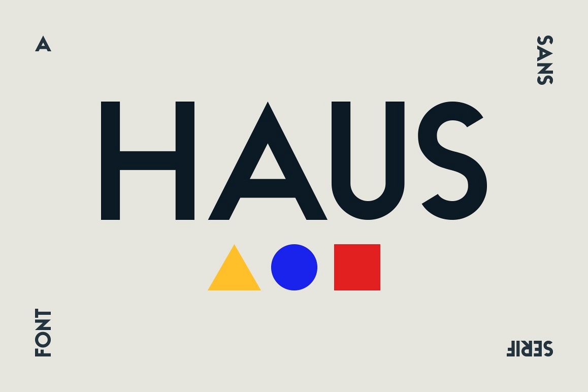HAUS Sans - Family example image 1
