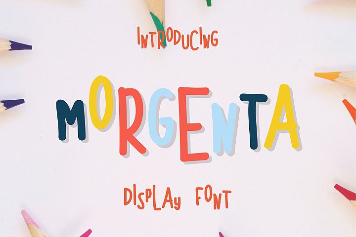 Morgenta Display Font