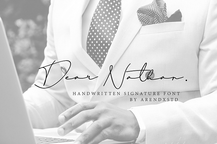Dear Natha Handwritten Signature