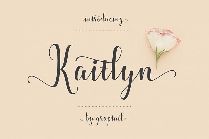 Kaitlyn Script - Free Font of The Week