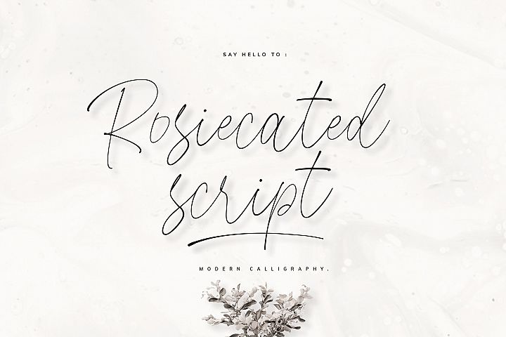 Rosiecated Script!