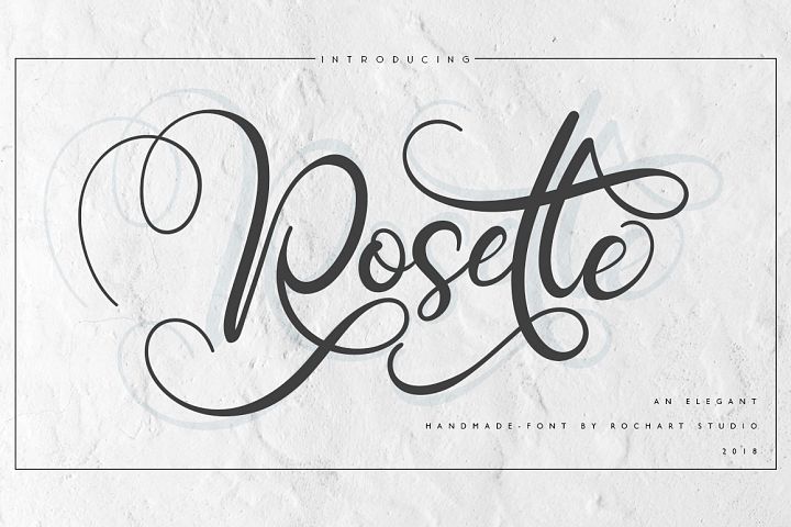 Rosette Script