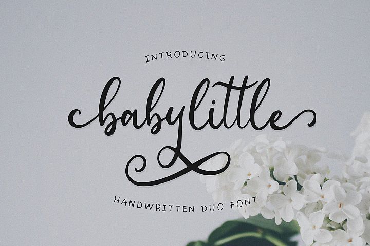 Babylittle Script Duo Font