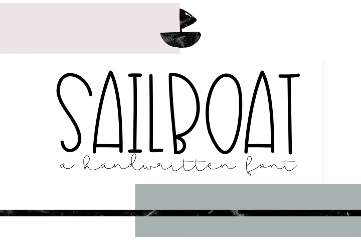 Sailboat - A Fun Handwritten Font - Free Font of The Week