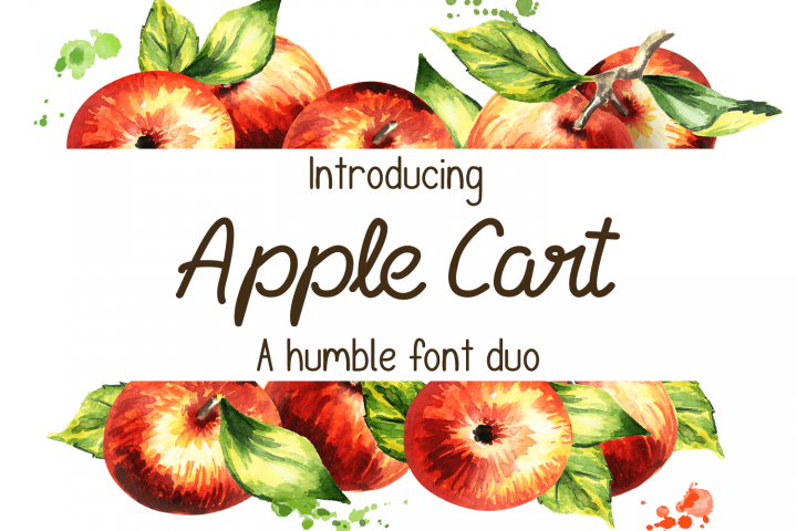 Apple Cart Font Duo