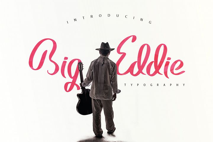 Big Eddie Script Typeface - Free Font of The Week