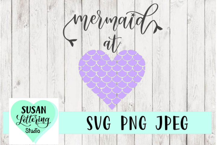 Free Free 79 Mermaid Scale Heart Svg SVG PNG EPS DXF File