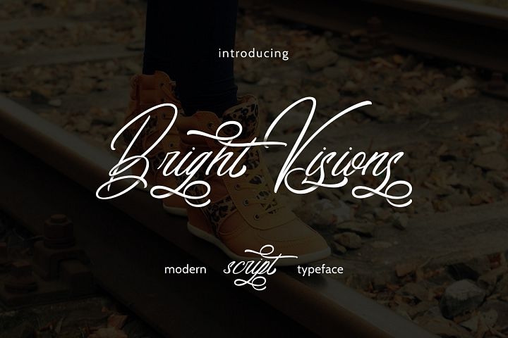 Free Bright Visions Script Fonts