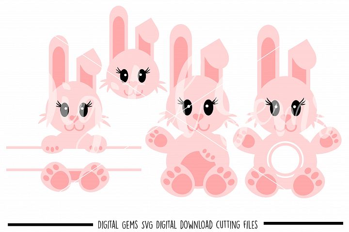 Bunny Rabbit Svg File - 210+ SVG File for DIY Machine