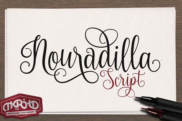 Nouradilla Script  - Free Font of The Week