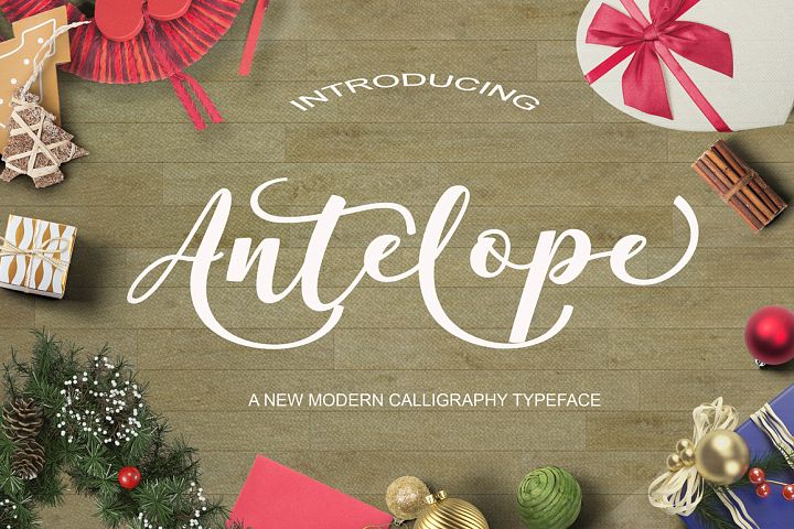 Antelope Script - Free Font of The Week