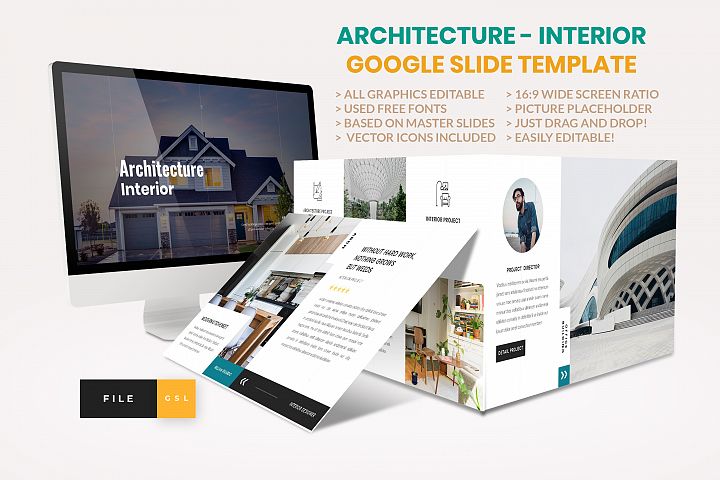 Architecture Interior Powerpoint Template