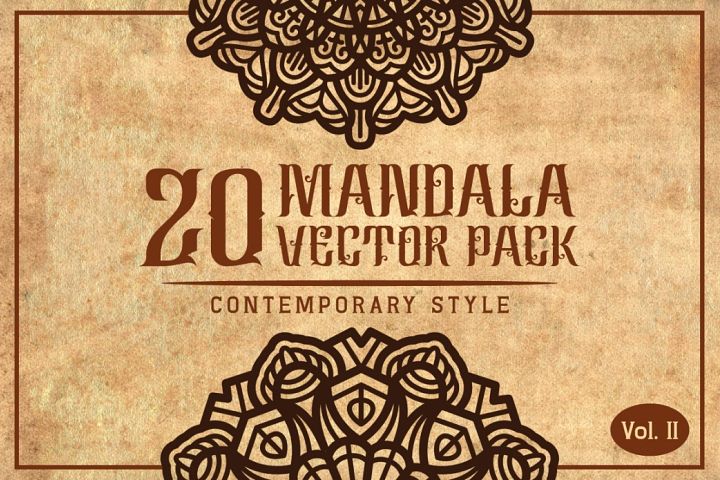 Download Mandala Contemporary Style Vol Ii Design Bundles