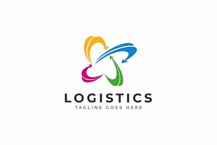 Logistics Logo (263786) | Logos | Design Bundles