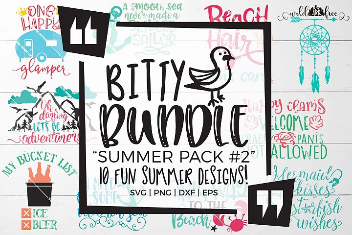 Download Summer SVG Bundle for Cricut (254311) | SVGs | Design Bundles