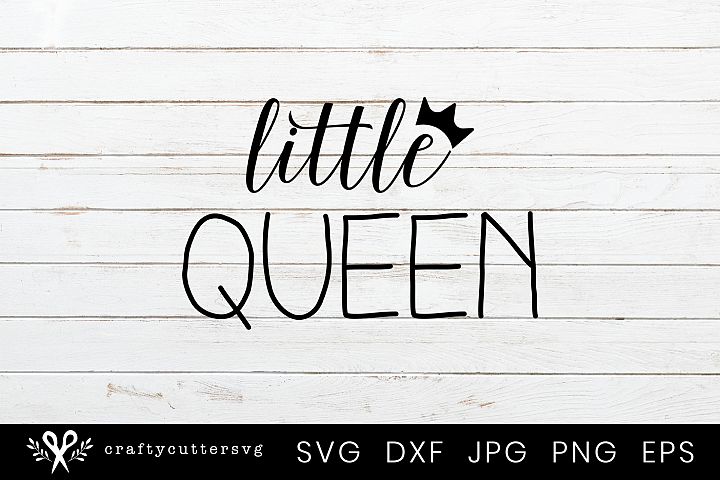 Download Little Queen Crown Svg Design Cricut Silhouette (284136 ...