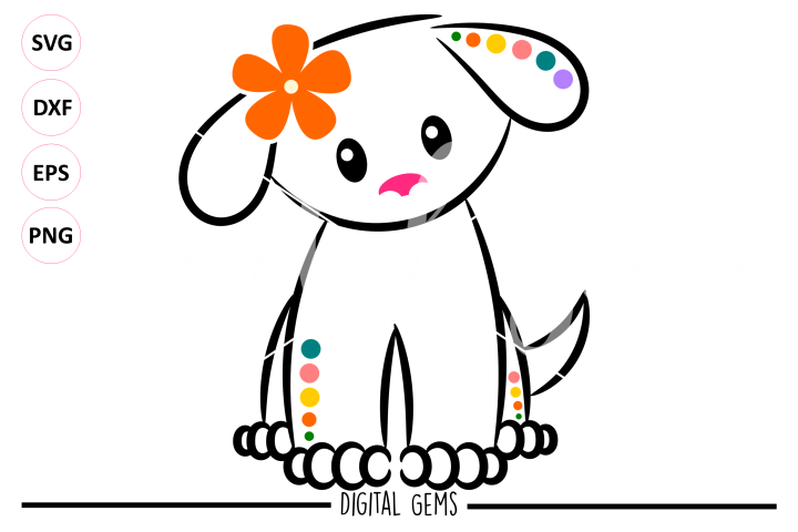 Puppy Dog SVG / EPS / DXF / PNG files (124249) | SVGs | Design Bundles