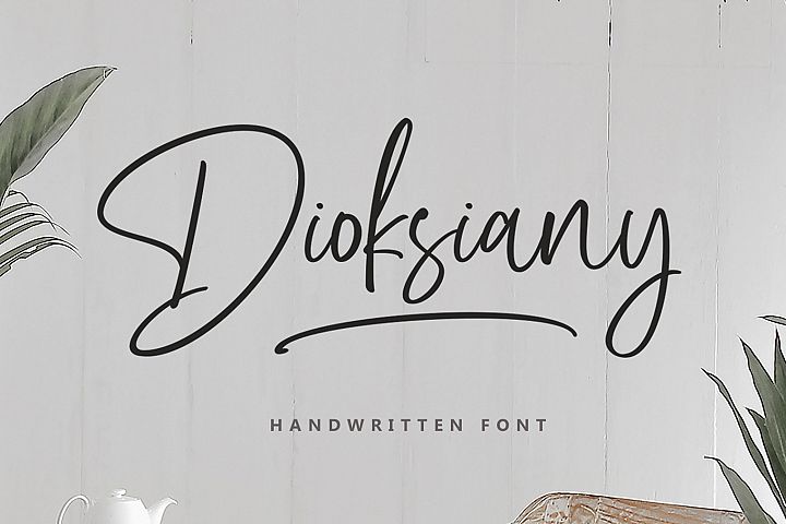 Dioksiany Font!