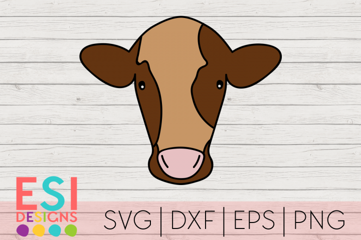 Download Cow head Design|Farm|SVG DXF EPS PNG (134644) | SVGs ...