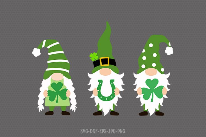St Patrick's day gnomes svg. gnomes SVG