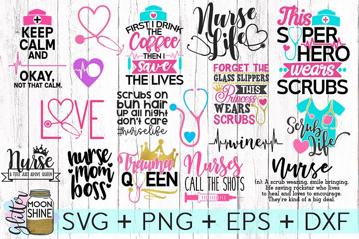 Download Glitter Moonshine SVG | Font Bundles