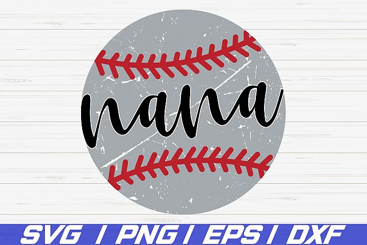 Download Baseball Nana SVG / Cricut / Cut File / Commercial use / DXF