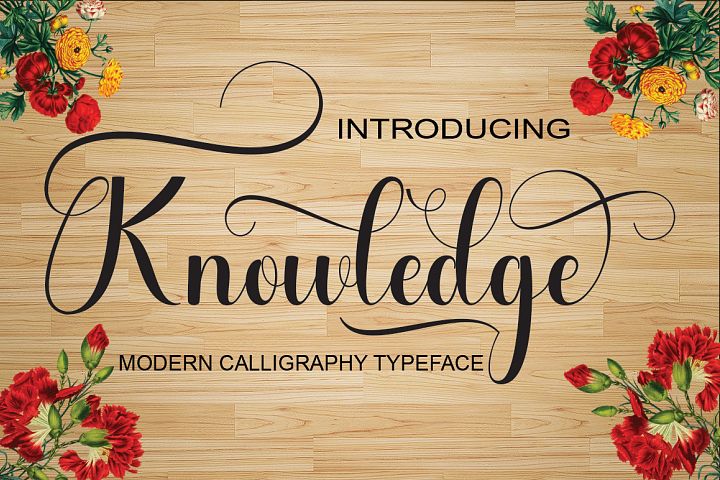 Knowledge - Free Font of The Week