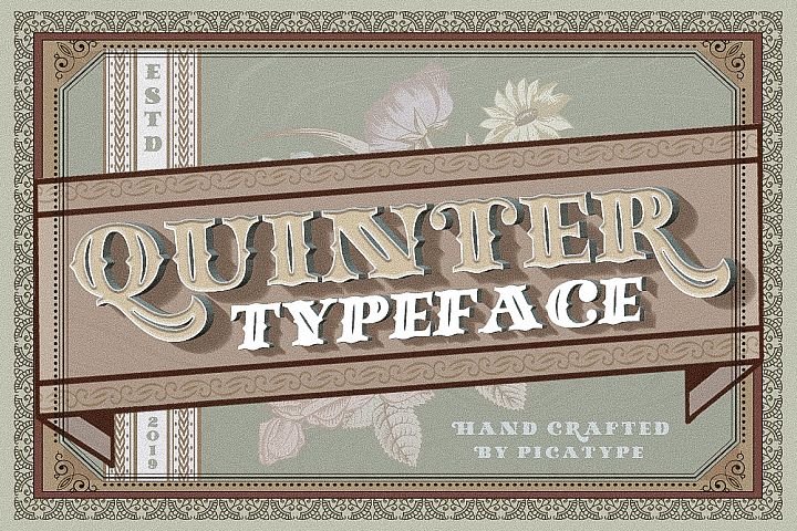 Quinter Typeface