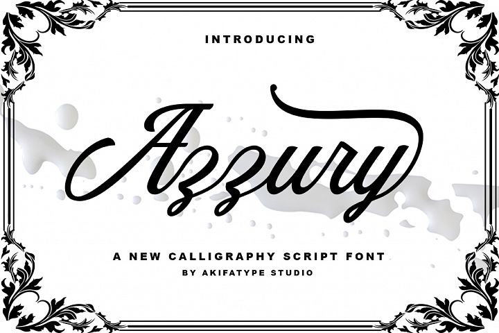 Azzury Script